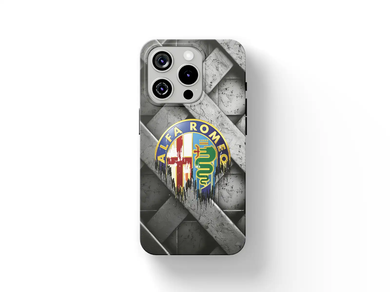 Alfa Romeo Cover Silicone Telefono Design Durevole